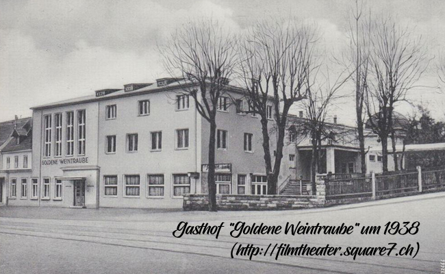 Der Gasthof Radebeul um 1938
