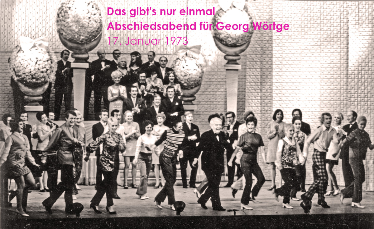 Abschied Georg Wörtge 1973