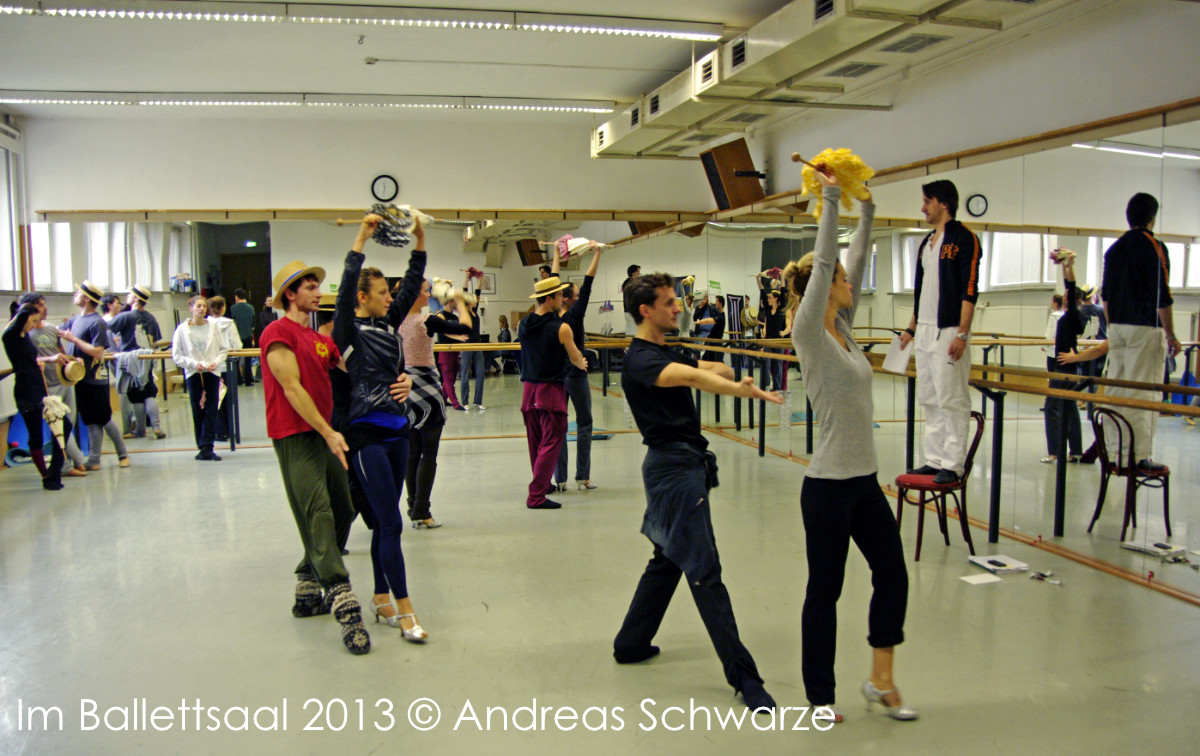 Ballettsaal Training 2013