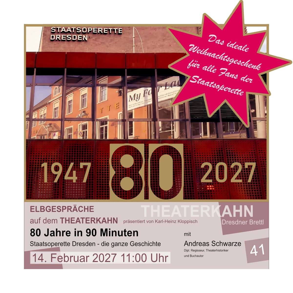 80 Jahre in 90 Minuten 14.2.2027