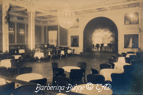 Barberina Bühne 1930