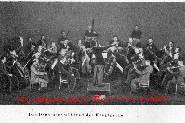 Das Orchester 1951