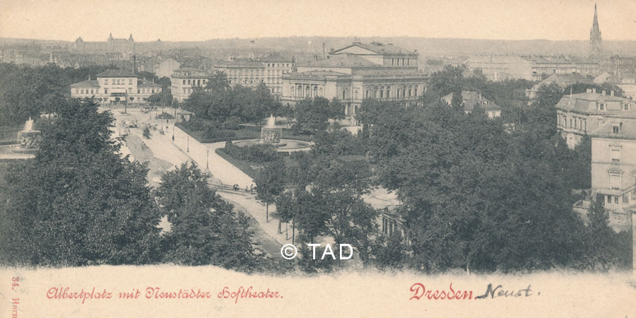 Albertplatz 1900