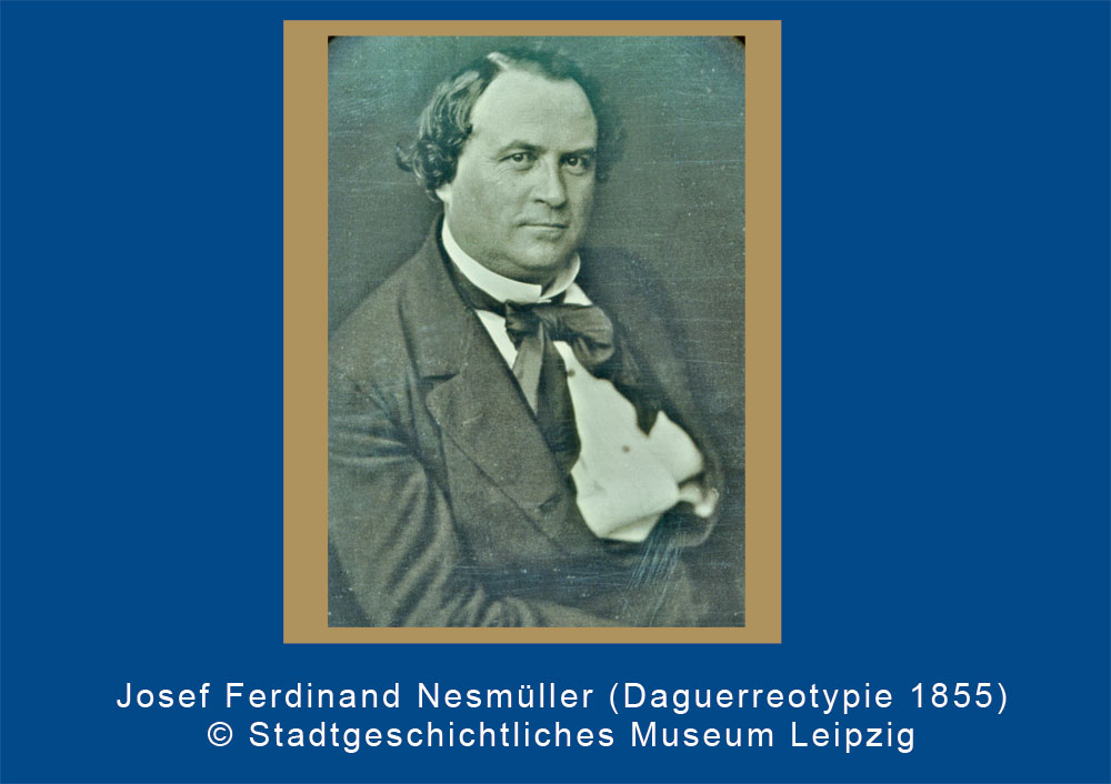 Portrait von Nesmüller 1855